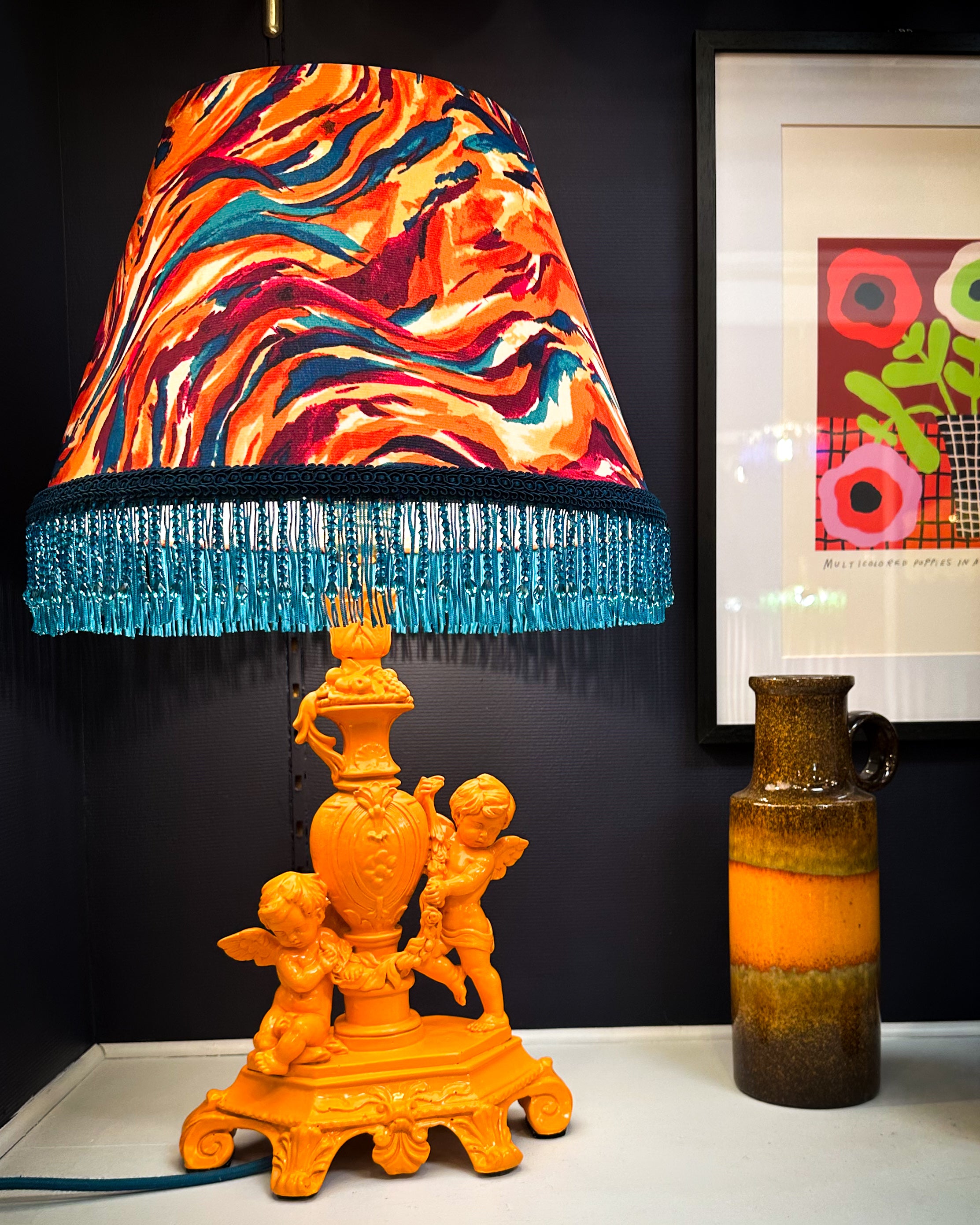 Renaissance Orange - Lampe angelot